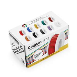 Fabriek Groothandel Multi Color Beschikbaar 16 18 20 22 24 26 28 30 Awg Vertind Koper Flexibele Siliconen Diy Elektrische Draadkabel - Product Image 4
