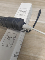 Pointeur laser rechargeable par USB, stylo laser pour la randonnée, l'enseignement et les présentations