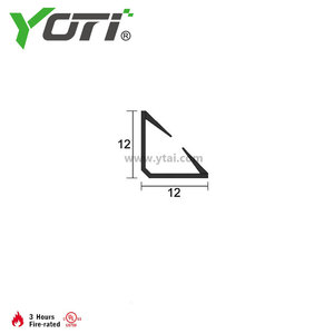 IS1212ครีบพีวีซียืดหยุ่นได้แบบทันสมัยซีลขอบประตูมีปีกปิดขอบมุมมีปีกฐานพีวีซีแข็งมีความยืดหยุ่นสำหรับฮาร์ดแวร์ประตูบ้านและโรงแรม - Product Image 4