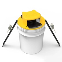 Piège à souris automatique de style chat, réinitialisation automatique, pour usage intérieur et extérieur, pour souris et rats