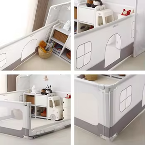 Parc <span class=keywords><strong>pour</strong></span> enfants Clôture Aire <span class=keywords><strong>de</strong></span> <span class=keywords><strong>jeux</strong></span> <span class=keywords><strong>pour</strong></span> bébés Protection Centre d'activité Barrière <span class=keywords><strong>de</strong></span> lit Barrière Pliable Tout-petits Parcs <span class=keywords><strong>pour</strong></span> enfants - Product Image 4