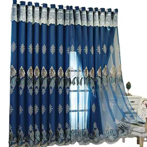 Timeless Beauty Experience Luxury through Opulent Embroidered Curtains for bedroom