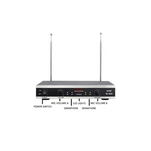 Diseño de mano recargable D733 Sistema DE MICRÓFONO INALÁMBRICO UHF profesional digital - Product Image 5