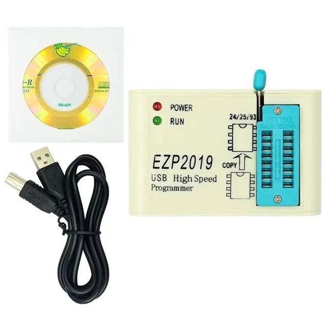 ZYSY EZP2019 High-Speed SPI FLASH Programmer 24/25/93 BIOS T80 Burning Electronic Components