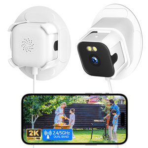 2K 窗户安全摄像头室内有线 2.4G&5G WiFi 闭路电视摄像头星光彩色运动检测警报器，用于家庭安全 - Product Image 1