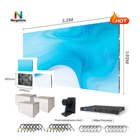 Module d'affichage LED couleur pleine P2.5 Ningshine 640*480mm pour intérieur, écran vidéo mural, 800 nits HDR10+, écran LED