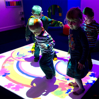 Projecteur de sol interactif en 3d, avec jeux interactifs magiques pour la maternelle et terrain de jeux