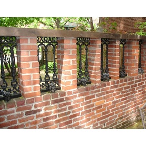 Ensemble de portails de <span class=keywords><strong>jardin</strong></span> en métal TL Spear Top, clôture décorative en fer forgé, clôture de sécurité résistante à la rouille, clôture extérieure avec revêtement en poudre - Product Image 5