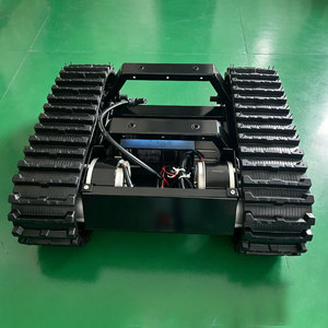Telaio Cingolato Elettrico di Alta Qualità 0.3-1 Tonnellata Certificato CE con Cingoli in Gomma per Macchinari Edili e Agricoli - Product Image 2