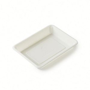 Cajas de Lujo Blancas de Almidón de Maíz con Ventana para Comida para Llevar, Empaque para Fiestas, Uso en Restaurantes y Hamburgueserías - Product Image 2