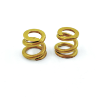 Ressorts de compression en spirale en alliage de titane sur mesure pour machines industrielles