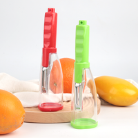 Ergonomische Handgreep Schil Verzamelen Veilig Handmatig Dunschiller Gereedschap Compacte Keuken Multifunctionele Fruitgroente Dunschiller Met Container