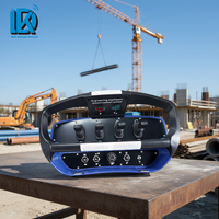 Control Remoto Inalámbrico de 4 Canales con Parada de Emergencia, Resistente al Agua IP68, Radio Control Proporcional para Grúas, Kits de Control Remoto para Grúas