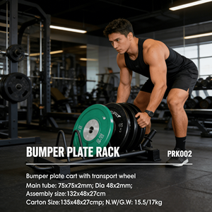 VIGFIT Carro Premium para Discos de Pesas, Soporte Rodante para Almacenamiento de Discos, Organizador de Gimnasio para Entrenamiento - Product Image 3