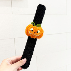 Pulsera de Peluche de Halloween: Gato Negro, Calabaza, Fantasma, Murciélago - Decoración para Fiestas y Festivales - Product Image 2