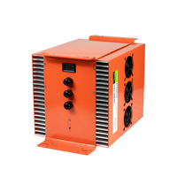 Chargeur de batterie embarqué étanche 24V/200A Kingpan 9KW lifepo4 pour station de base de communication de véhicule marin de chariot élévateur