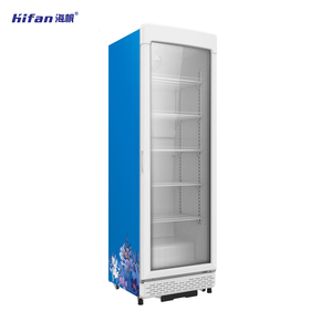Réfrigérateur de présentation à porte vitrée CE ETL 380L, réfrigérateur à boissons économique 220V, refroidisseur de bière, vitrine réfrigérée pour magasin - Product Image 1