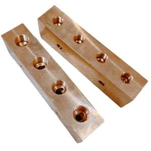 Tùy chỉnh điểm hàn súng kết nối các bộ phận đồng thau điện cực khối hình chữ nhật điện cực cho máy hàn điểm - Product Image 1