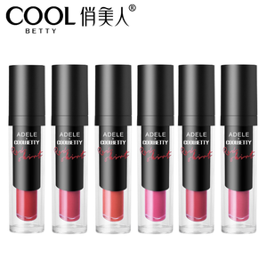 Raffreddare Betty Impermeabile di Lunga Durata Liquido Opaco Rossetto Facile Da Trasportare 6 Colori Mini Lip Gloss 3.2g di Velluto red Lip Tint Trucco - Product Image 4