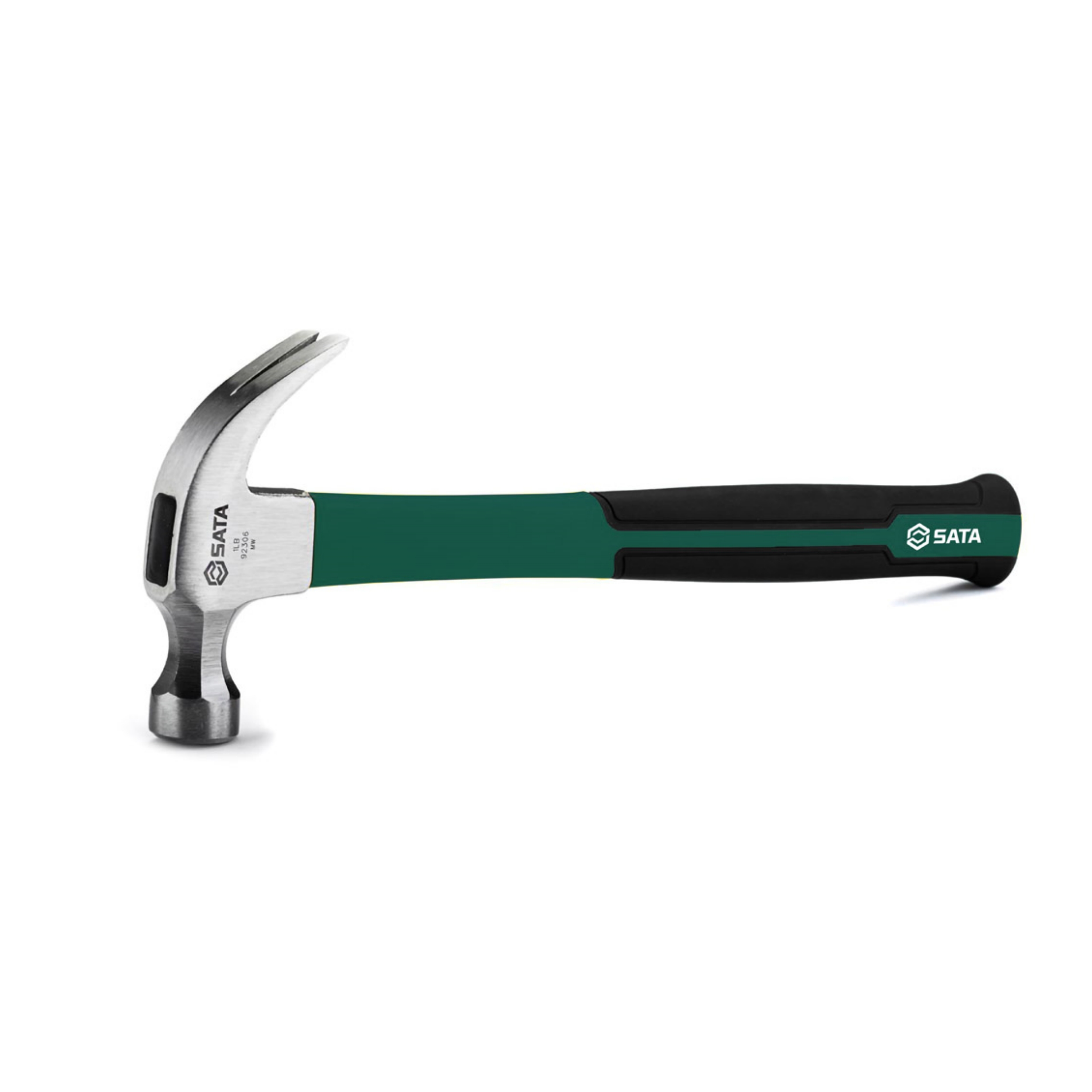SATA 92306 - 92308 Fiberglass Handle Claw Hammer