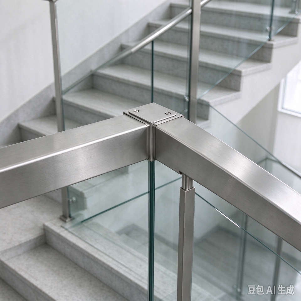 Stainless Steel Adjustable Railing Connector Precision Cast 90 Degree ...