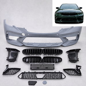 Accessoires de modification automobile pour <span class=keywords><strong>BMW</strong></span> Série 3 G20 M2 M2C Style Upgrade M3C Kits carrosserie Pare-chocs avant avec calandre Lame avant ABS - Product Image 5