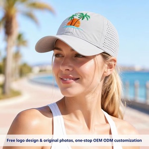 Gorra Deportiva de Calidad 1.1 OEM ODM con Perforación Láser y Bordado de Palmera, Fábrica BSCI, Venta al Por Mayor, MOQ Bajo - Product Image 4