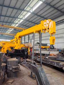 Grue articulée montée sur camion de 15 tonnes haute performance avec pompe hydraulique Evangel et moteur Weichai pour charges lourdes en construction - Product Image 6