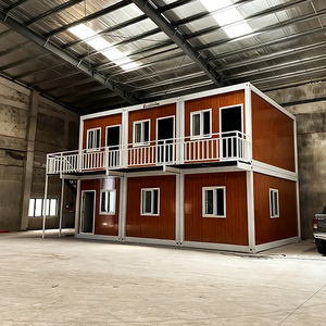 Junsu Villa Prefabbricata di Lusso Espandibile 20ft 40ft, Casa Container con 3 Camere da Letto, Design Moderno per Hotel, Struttura in Acciaio Traspirante - Product Image 5