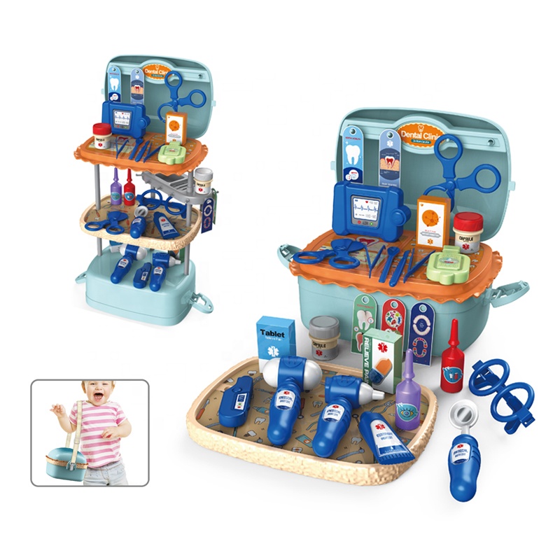 Multifunction Dental Clinic Medical Kids Doctor Kit Play Set Toys