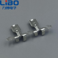 Connecteur à ressort triangulaire LIBO, borne femelle à sertir pour connecteur à trois circuits pour compresseur de congélateur
