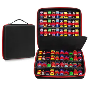 双面EVA玩具整理机携带小型玩偶外壳80迷你玩具汽车火柴盒汽车
