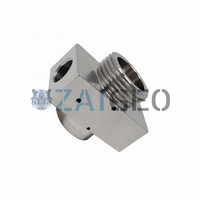 Pièces détachées pour jet d'eau H2O JET 100048-6 048198-1 Corps de vanne 60k Vanne marche/arrêt 1/4\" Entrée Machine de découpe à jet d'eau Remplacement de pièces