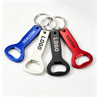 Décapsuleurs porte-clés colorés, décapsuleur portable en métal pour bière, canettes, sodas, boissons