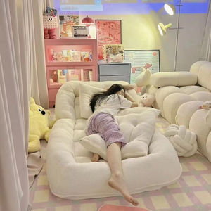 고품질 북유럽 레저 의자 1인용 리클라이너 소파, 편안한 모던 침실 거실 휴식용 안락 의자 - Product Image 5