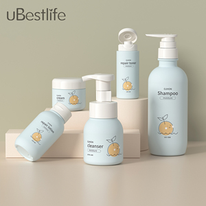 <strong>LER</strong> Factory Product PE Shampoo Bottle Wholesale 50ml 80ml 100ml 150ml Cosmetic Pump Soap Dispenser Bottle With <strong>Cap</strong> - Product Image 1
