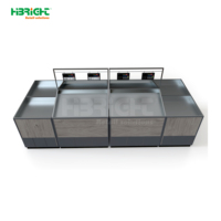 Op maat gemaakte expert-tafel voor gesorteerd groenteproducten, modulaire componenten, groene groentewinkel, gereedschapsloze snelle montage