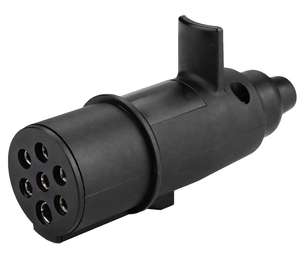 24V 7Pin Trailer <strong>Plug</strong> Blade Harness <strong>Plug</strong> N Type Tow Connector Adapter <strong>Caravan</strong> - Product Image 1