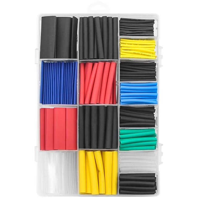 Heat-shrink Tubing Thermoresistant Tube Connection Wire Cable Insulation Sleeving Heat Melt Insulation Shrink Sleeve for Wiring