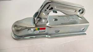 <span class=keywords><strong>Attelage</strong></span> de remorque de style européen, coupleur de boule de remorquage 50 mm pour <span class=keywords><strong>caravane</strong></span>, remorque à chevaux, pièces <span class=keywords><strong>d</strong></span>étachées, 1,25 kg, certifié E-MARK, nouveau modèle 12 - Product Image 5