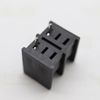 Alta calidad 8,25mm paso negro 3,8mm 5,0mm 5,08mm 7,62mm 9,5mm bloques de terminales macho recto conector rápido Pcb bloque de terminales