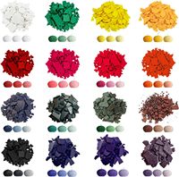 Flocon de colorant de savon de bougie multicolore naturel blanc violet foncé pour la fabrication de bougies artisanales