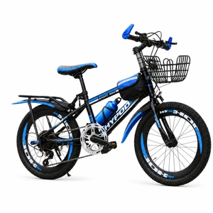 Vélo de montagne pour enfants de 18 <span class=keywords><strong>pouces</strong></span>, garçons et filles, cadre en acier à haute teneur en carbone, roues en alliage d'aluminium à vitesse unique, VTT - Product Image 1