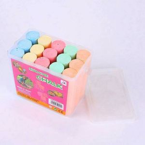 Tiza de colores para exteriores, no tóxica, gruesa, gigante, para pintar en paredes, acera, pizarrón, patio de juegos y calle - Product Image 6