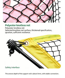 Rete di Rimbalzo Multifunzionale e Resistente per Porta da Calcio, per <span class=keywords><strong>Attività</strong></span> Calcistiche in Parchi e Campus - Product Image 3