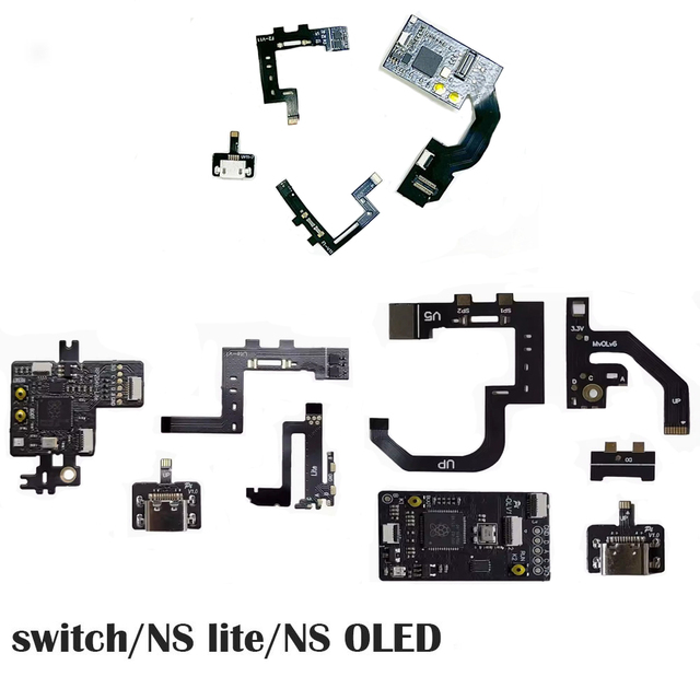 For Raspberry Pi RP2040 CPU Cable Board for Switch OLED Lite Replacement Cable Module for Switch Series Pico CPU Data Cable Part