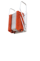 Nueva Escalera Plegable para Colgar en la Pared, Escalera Telescópica Retráctil para Ático, para Uso en Casa, Villa, Dúplex y Exteriores