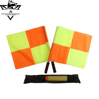 Drapeau d'arbitre de football, d'assistent d'arbitre, de juge auxiliaire, de juge de touche, de signalisation et de départ