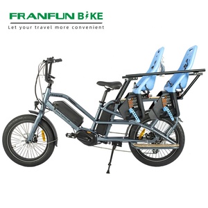 Vélo électrique Bafang M600, 120 W, pneus larges, bicyclette à entraînement central dans le pédalier, avec double batterie, idéal pour la <span class=keywords><strong>famille</strong></span>, 18 v, 500 KM d'autonomie - Product Image 5