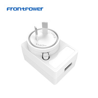 Chargeur universel USB-A PSE KC BIS US EU UK BS AU 5V 1A 1.5A 2A 2.5A 3A, adaptateur secteur 12W pour appareils médicaux avec EN60601